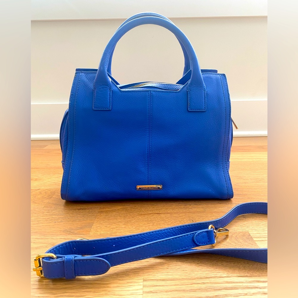 Blue Vince Camuto Handbag w/ Removable & Adjustable Strap